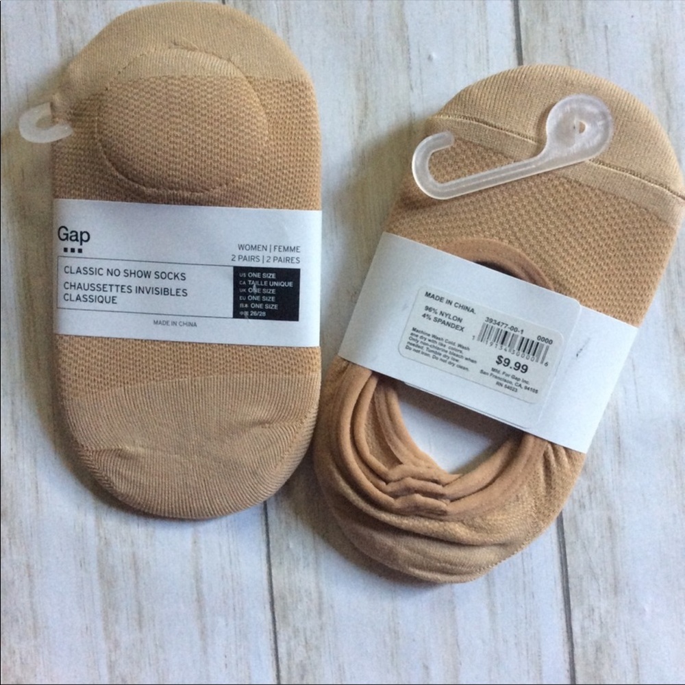 TWO sets Gap no show socks